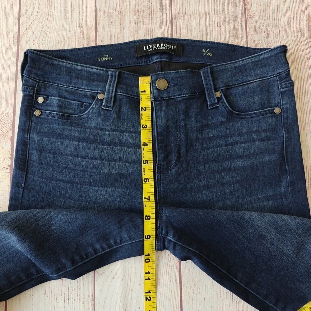 Liverpool Abby Skinny Jeans sz 6/28 style # LM2000F64 - Picture 10 of 12
